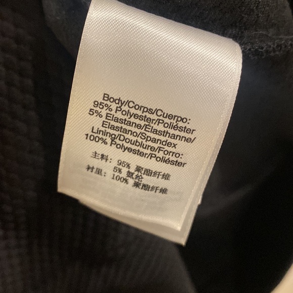 DKNY Women’s Black Dress Hexagonal Pattern 3/4 sleeve NWT - Picture 7 of 8